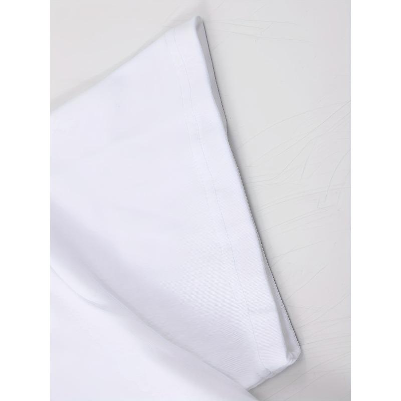 European sizes  Design Street Trending Style Casual Tee Men'S  Round Neck Short Sleeves T-shirt