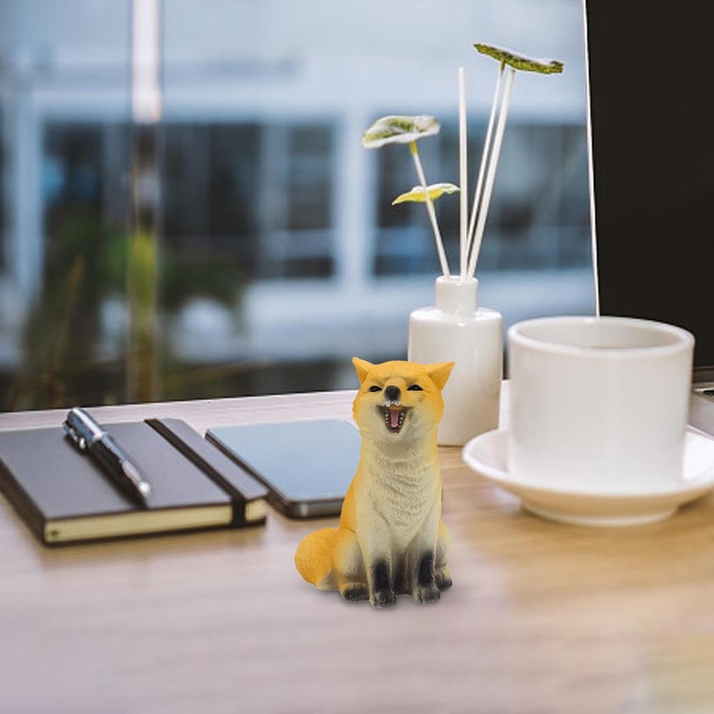 Animal Garden Statues Resin Art Tabletop Decoration Decorative Figurine Statue For Home Bedroom Workplace Shelf Cabinet Mantel