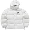 Solid Color Loose Warm Hooded Down Jacket Women Outerwear White T11W346904F-WT