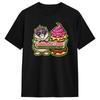 Dungeon Crawler Carl Księżniczka Pączek To Skandal Bawełniany T-shirt Męski Plażowy Styl Uliczny Koszulki Okrągły Dekolt Koszulki Harajuku