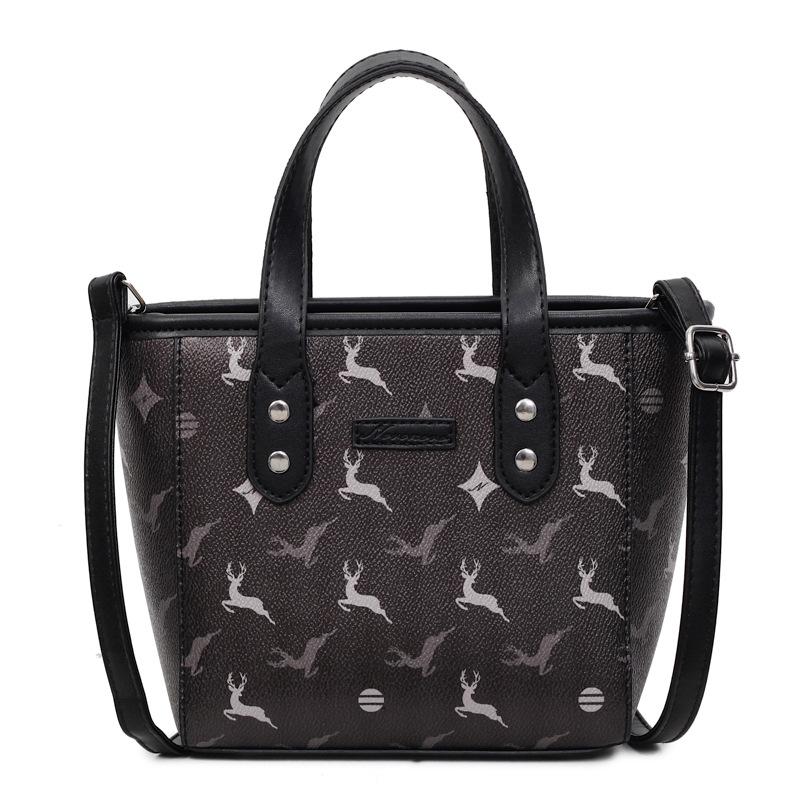 Handbag New Fashion Casual Bucket Bag Women's Versatile Shoulder Bag Commuter Messenger Bag