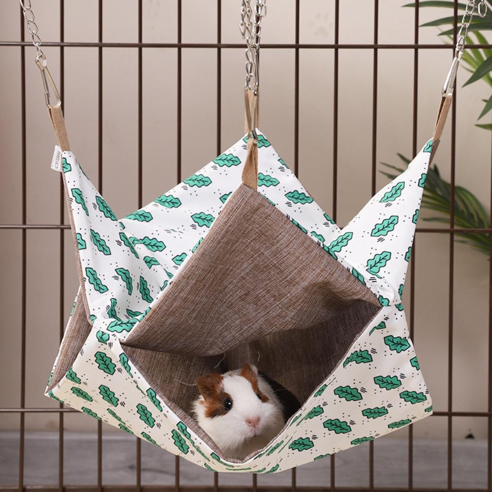 Waterproof Ferret Hammock Breathable Chinchilla Swing Cage Hamster Swing Sleeping Nest  Squirrel