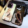 Emma Stone Phone Case For iPhone 17,16,15,14,13,12,11 Plus,Pro Max,XS,Colorful Silver Phone Case Funda Cover