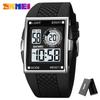 SKMEI 1967 reloj hombre Japan Digital movement Watch Mens military 3Bar Waterproof Countdown LED Light Electronic Wristwatches