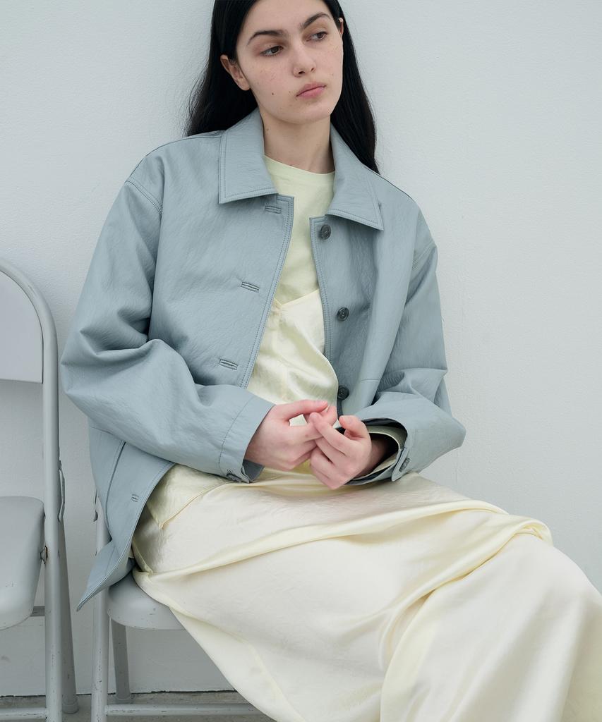 Jeonggamseutyudio Satin Banding Skirt_2 Color