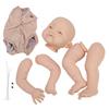 22inch DIY Reborn Doll Set Unpainted Lifelike Doll Kit Accessories for Children Kids