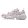 Li Ning Moonchaser Cushioning Slip Resistant Abrasion Resistant Low Top Sports Casual Shoes Women's Pink White AGLQ248-2