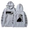 2026 Anime Tokyo Ghoul Ken Kaneki Manga Hoodie Pullovers Tops Long Sleeve Ken Kaneki Cartoon Casual Fashion Cloth Pullover Sweatshirt