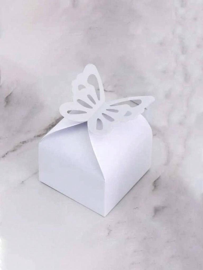 Home Party Wedding Decoration Supplies Multi-colored Candy Gift Packaging Box 10pcs 1 Set