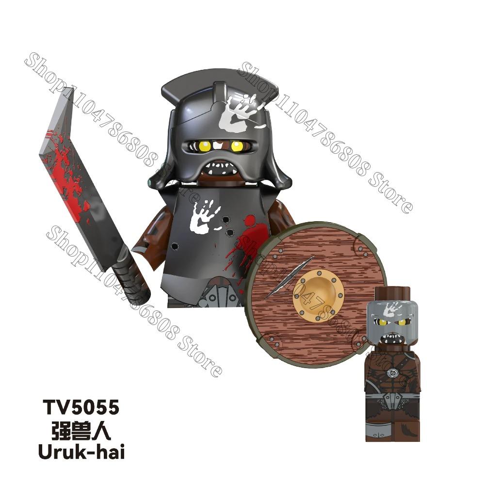 

Аниме-фигурка Властелин колец Урук-хай Боромир ОРКИ модель строительные блоки детский подарок кирпичные игрушки