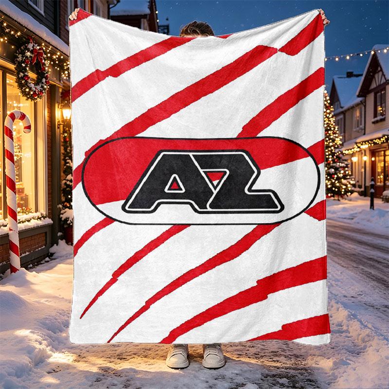 AZ Alkmaar Pattern Blanket for Home Decoration, Bed, Sofa, Car Travel, Camping, Suitable for All Seasons, Birthday Christmas Gift