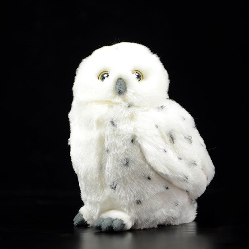Creative Real Lifelike Parrot Cockatiel Miniature Cute Owl Soft Stuffed Doll Photo Props Home Garden Decor Ornament Fake Birds