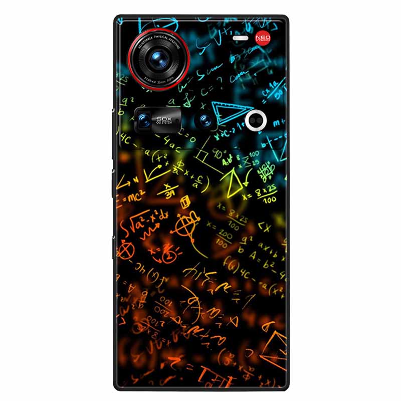 For ZTE Nubia Z70 Ultra 5G Case 6.85'' Black Silicone TPU Soft Phone Cover for Nubia Z70 Ultra Protective Back Shells Z 70 Ultra