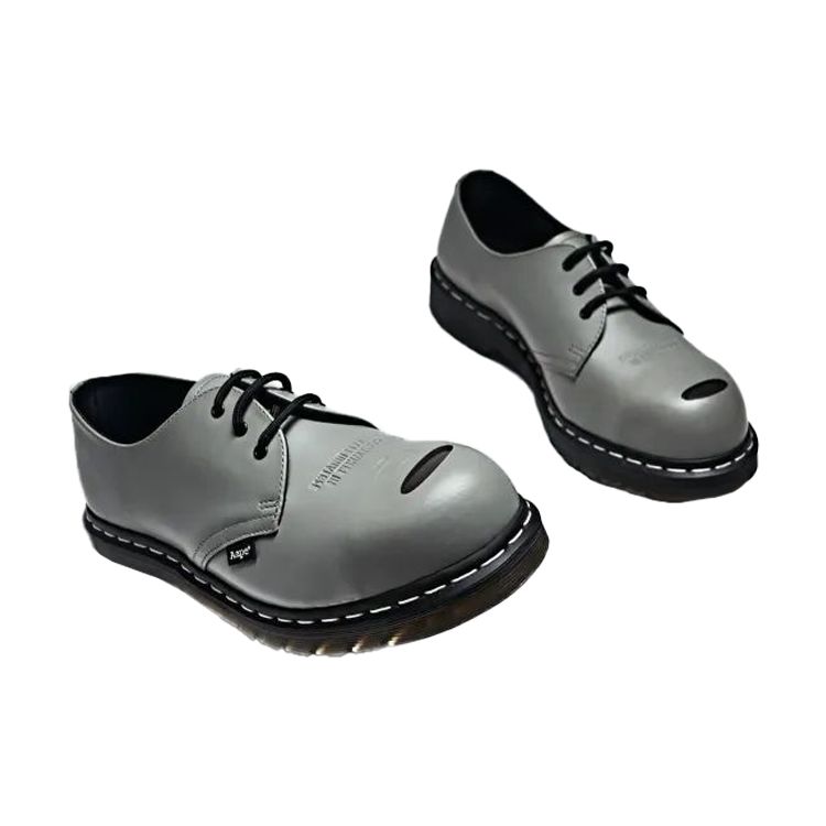 Aape X Dr. Martens Pánské ležérní kožené boty Šedé 28026020