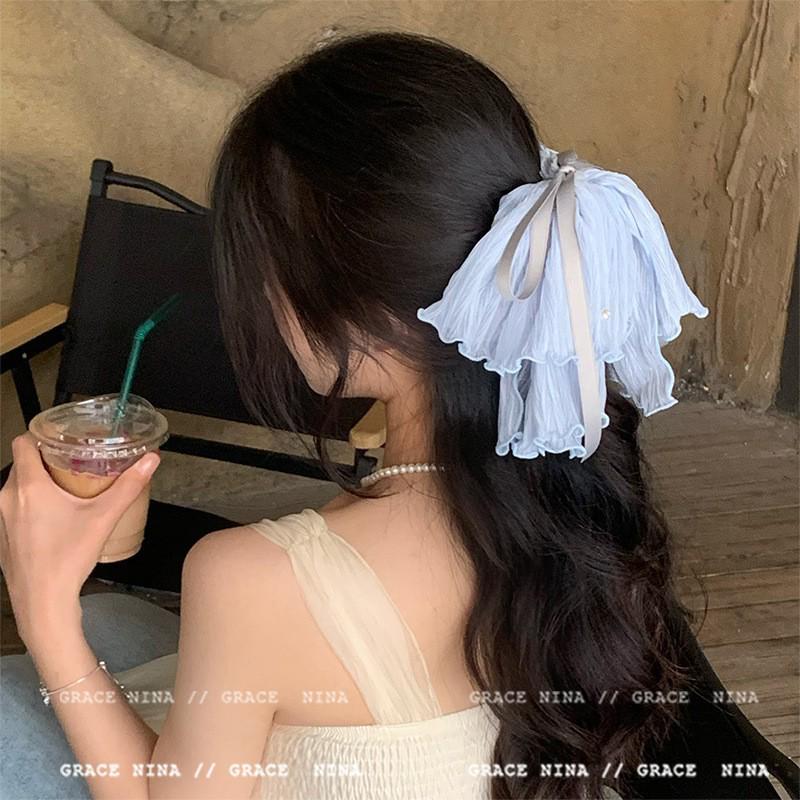 Enchanting Lily Flower Hair Clip: Elegant Shark Clip for Updos