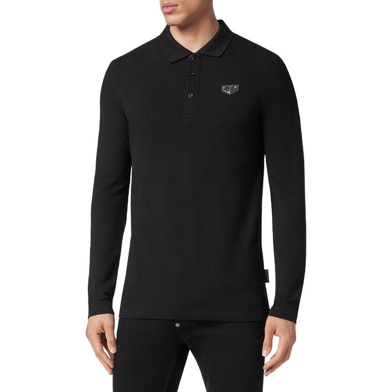 Philipp Plein Logo-plaque Polo Shirt LABC-MTK6060-PTE003N-02