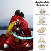 Megaman Armor Flannel Blanket Super Soft Warm Cozy Blanket For Sofa Bed Office Travel Allseason Home Decor Gift