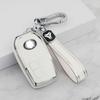 Silver Tpu Auto Key Fob Cover Case Fit For Toyota Yaris Prius Camry Corolla Avensis Verso Prado Reiz Crown Rav4 C-Hr Aygo Scion Tc Im
