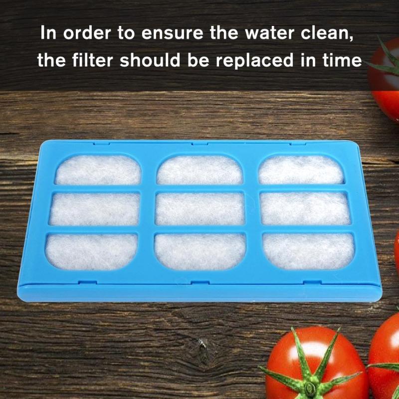 1 Stück Ersatz-Wasserfilterkartusche für Haustierbrunnen, kompatibel mit Cat Mate und Hund