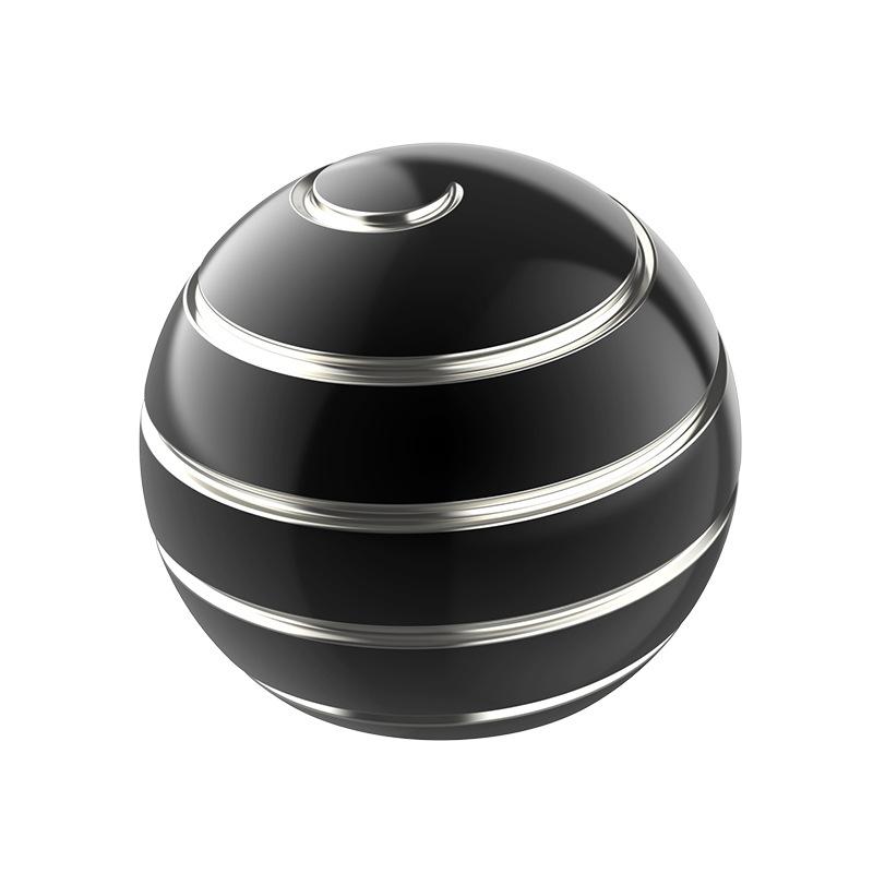 Kinetic Desk Toys,Full Body Optical Illusion Spinner Ball,Large Longer Time Spinning Top,Ideal Toys-with Storage Bag