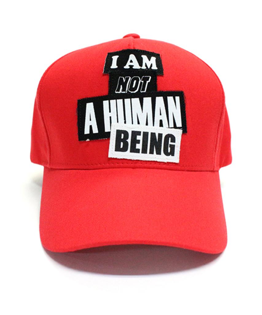 Aimnaseohyumeonbiing The Legendary Out Patched Cap - Red