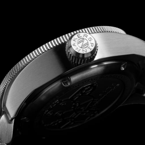 Pánské automatické hodinky Spinnaker Piccard 45 mm s náramkem z nerezové oceli, tmavě ceruleanové, SP-5098