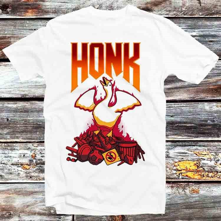 Honk Goose D20 Duck Animal DandD Guess I ll Die DnD T Shirt B789