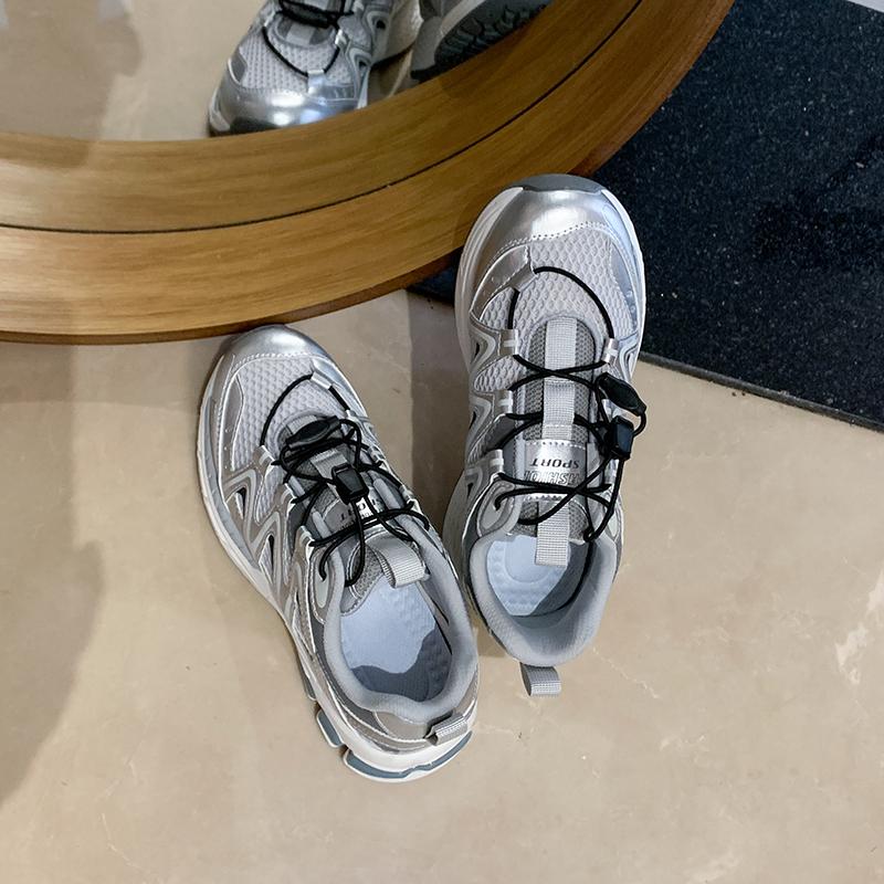 Fashion 2024 New Women's Comfortable Casual Shoes Breathable Thick-Soled Shoes Outdoor Hiking Sports Shoes