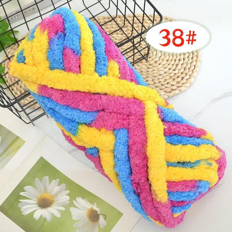 Yarn Suitable for Finger Knitting, Handmade DIY Knitting Materials, Very Thick Yarn Balls for Hand Knitting Blankets, Carpets, Cushions, Scarves, Hats