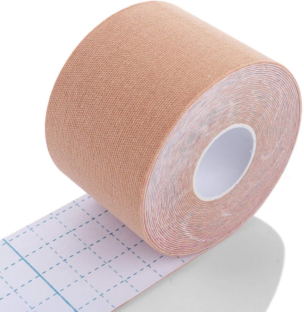 Hole Kinesiology Tape Medical Elastic Sport Athletic Tape for Muscle Support Strain Injury Ankle Wrists Knees Pain Relief 5CMx5M