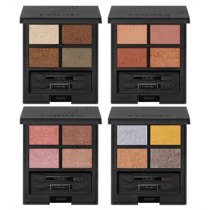 Celvoke - Vatic Eyes 4 Colors Eye Shadow Palette