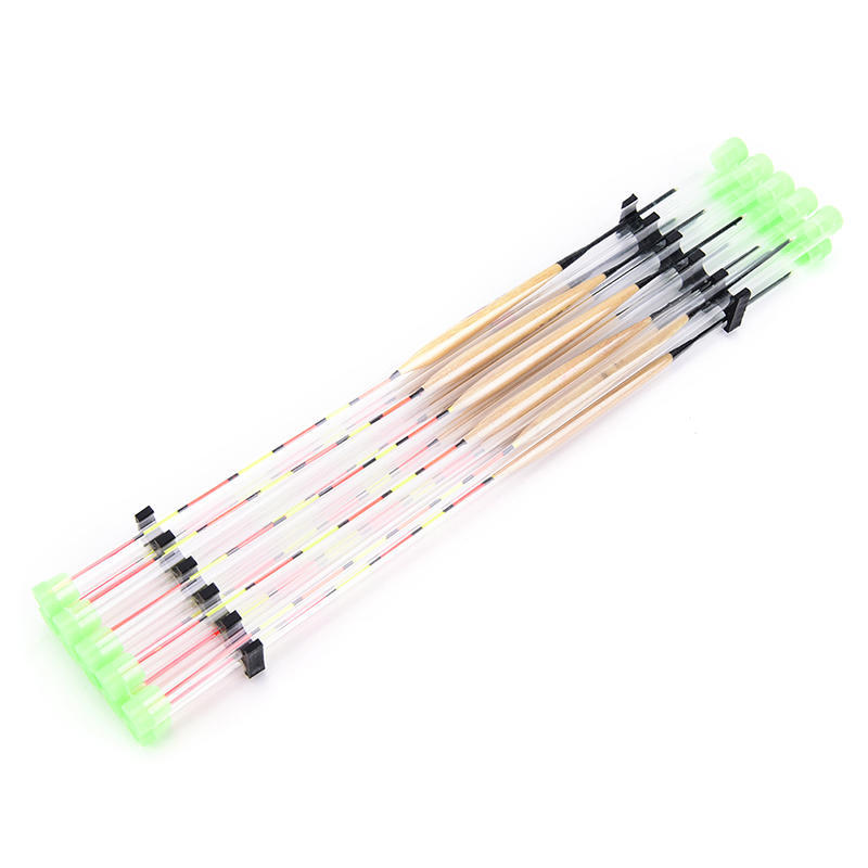 10 Pcs/Lots Fish Float Wood Fishing Float Fishing Tackle Tools For Fish Float
