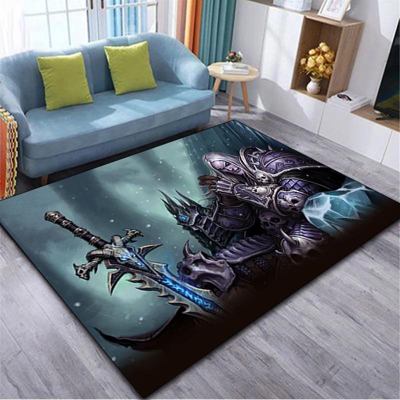 1Pc Warcraft game Rug - home decoration Carpet For Living Room Bedroom Flooring Computer Chair Area Rug