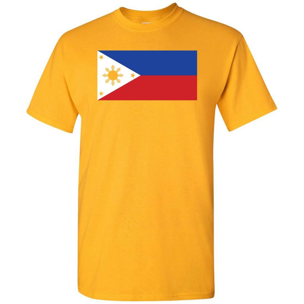 Philippines Flag Country Home Souvenir National Pride T Shirt - Gold