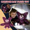 Plush Bat Stuffed Animal Soft Toy Large Size with Detailed Wings and Fangs for Kids and Collectors Gift
