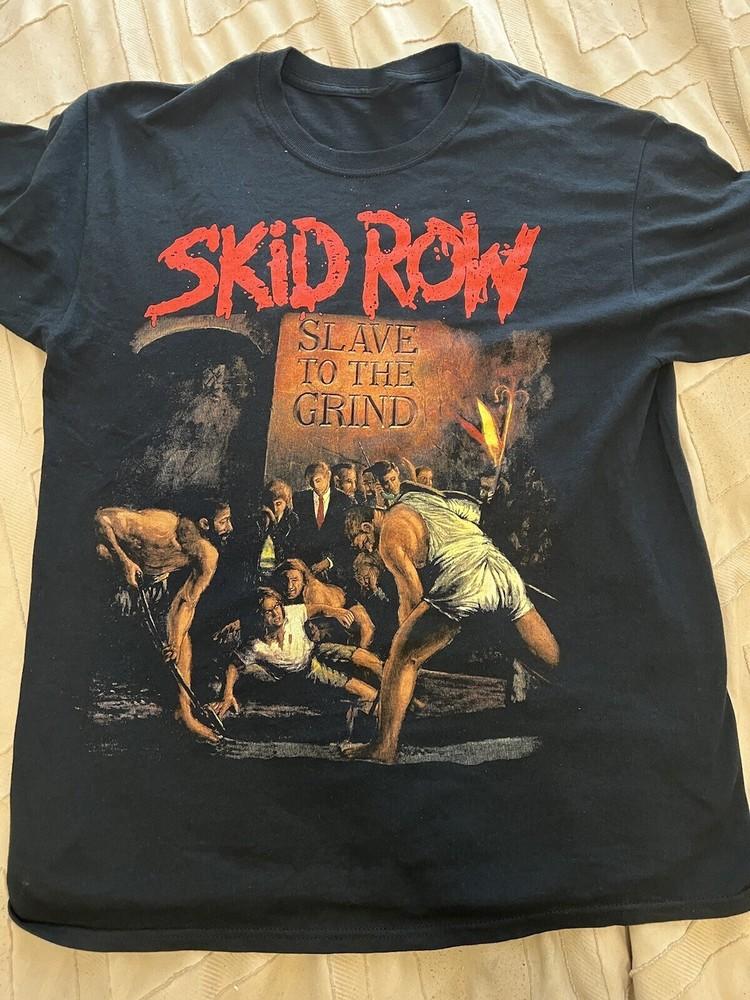 Vintage Skid Row Band Slave To The Grind Shirt Unisex Concert S to 5XL AR048 Unisex T-Shirt XXXXL