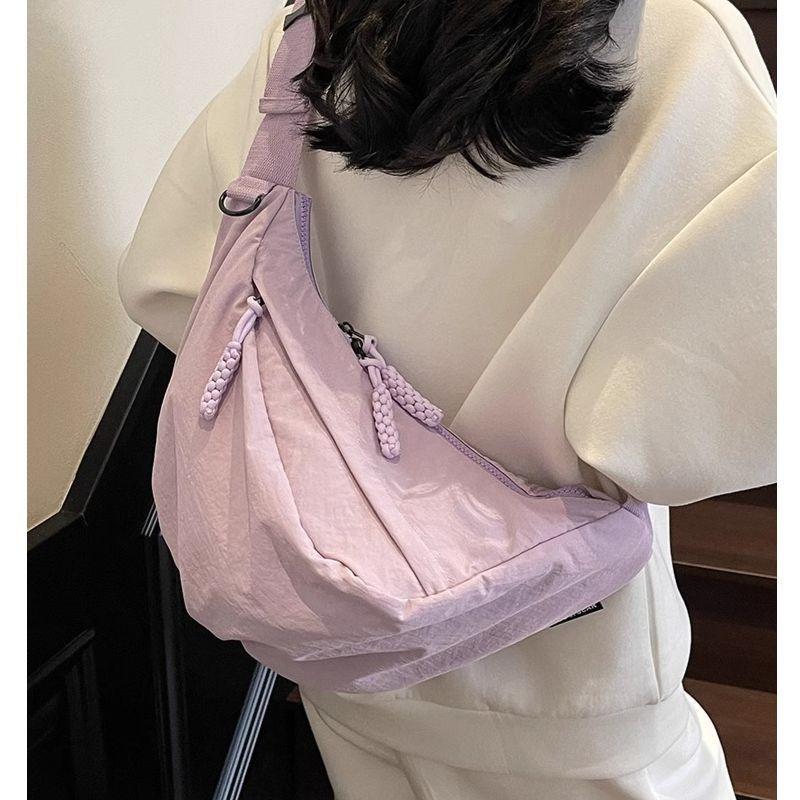 Große Kapazität Teigtaschenbeutel Damen neue leichte Umhängetasche Nylon Pendlertasche Sport Radtasche