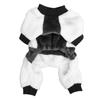 Haustier Winterkleidung Dick Hautfreundlich Weich Rundhals Hund Warmer Mantel Bekleidung für Kleine Mittelgroße Hunde 2XL