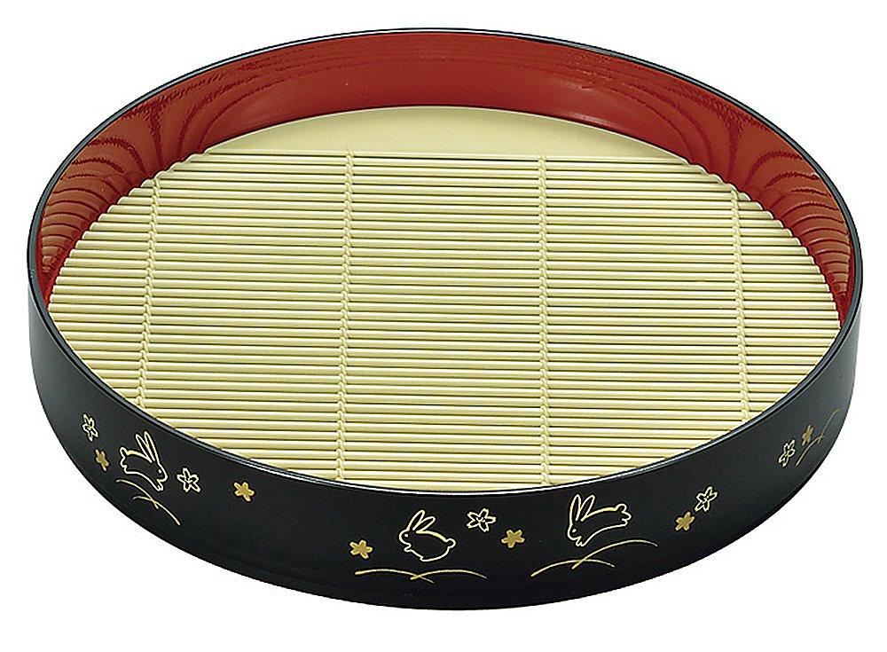 

Miyamoto Sangyo Noodle Dream Rabbit x Plate, Design, Round, 20.4 3.5cm чёрный