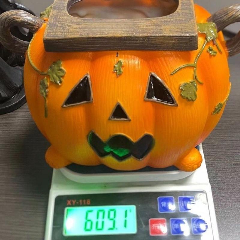 1 Pc Spooky Halloween Pumpkin Tissue Box Holder Universal Dispenser For Bathroom Kitchen Halloween Home Decoration Accessories