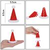 New Impossible Pyramid Passthrough 3D Printed Fidget Toy Christmas Hat Christmas Tree Fidget Toys