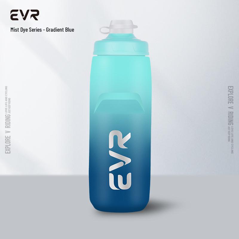 EVR Colorful Lightweight Plastic Cycling Water Bottle for Mountain & Road Bikes