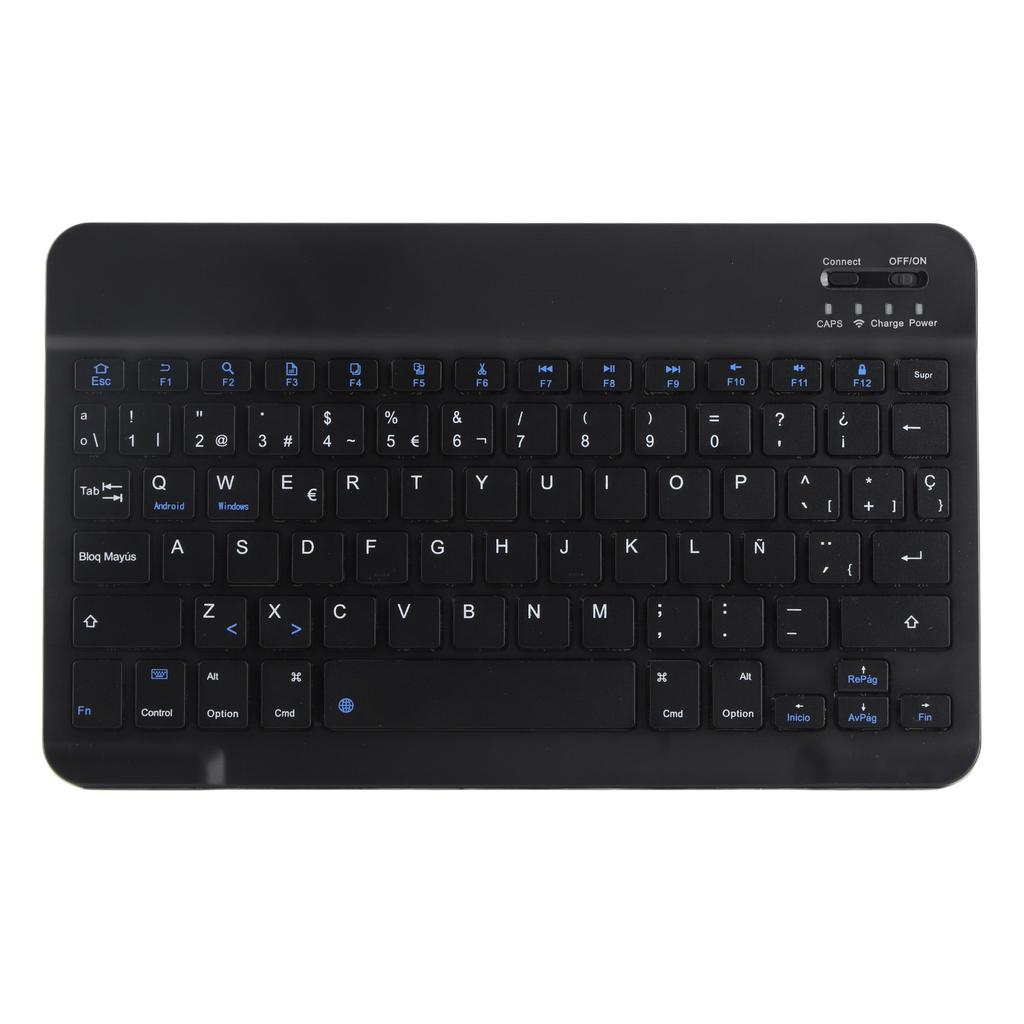 Mini přenosný bezdrátový Bluetooth 3.0 španělský touchpad klávesnice pro IOSAndroid