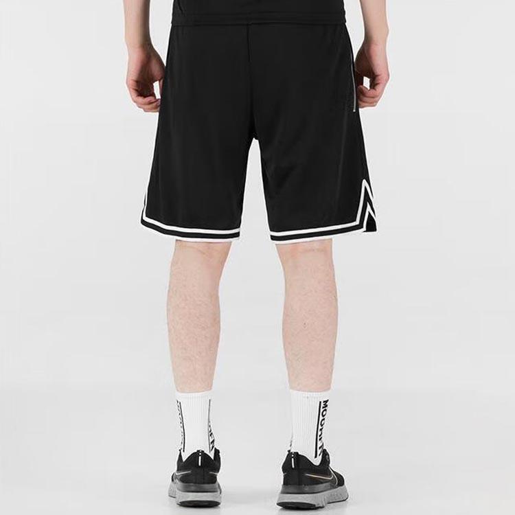 Nike Round Neck Short Sleeve T-Shirt And Shorts Set Men Tops And Bottoms Black AR4999-013+DH7161-010