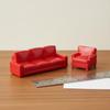 1/64 Scale Sofa Set Photography Props Exquisite Workmanship