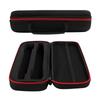 Wireless Microphone Storage Bag Travel Handbag for Double Mic and Accessories, Shockproof Container Case Organiser Box