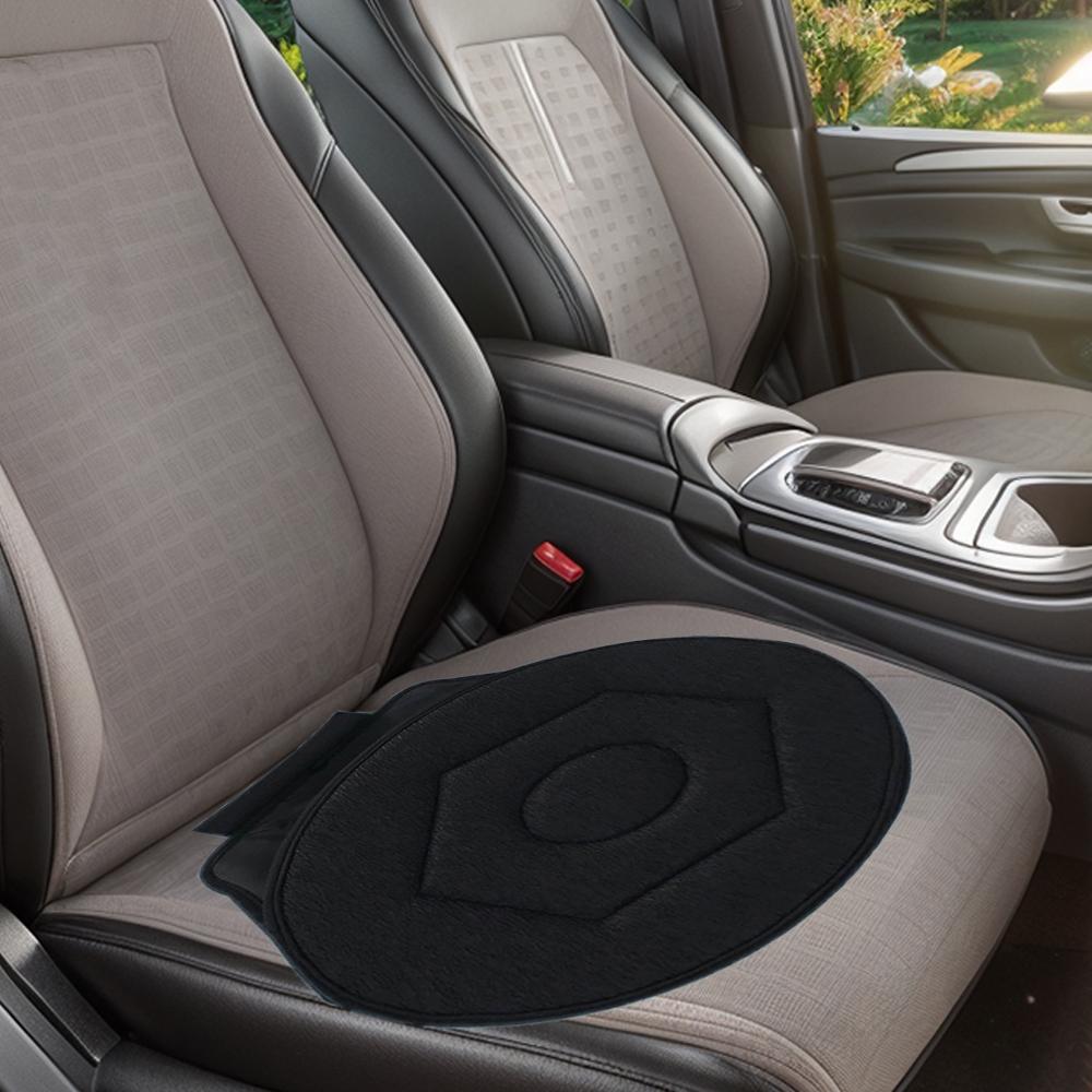 Portable Car Seat Pad 360 Degree Swivel Rotary Car Seat Pad Universal Revolving Cushion for Elderly Pregnant