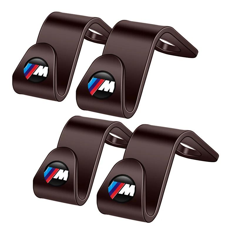 BABD1 2025 Hot Car Interior Seat Hooks Sundry Storage Holder For BMW M Power I3 G08 F15 F16 G20 G30 G11 G12 E36 E34 F94 F95 F97 F98 F9
