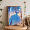 Disney Cinderella Digital Oil Painting Art Kit DIY Handmade Home Decoration Gift