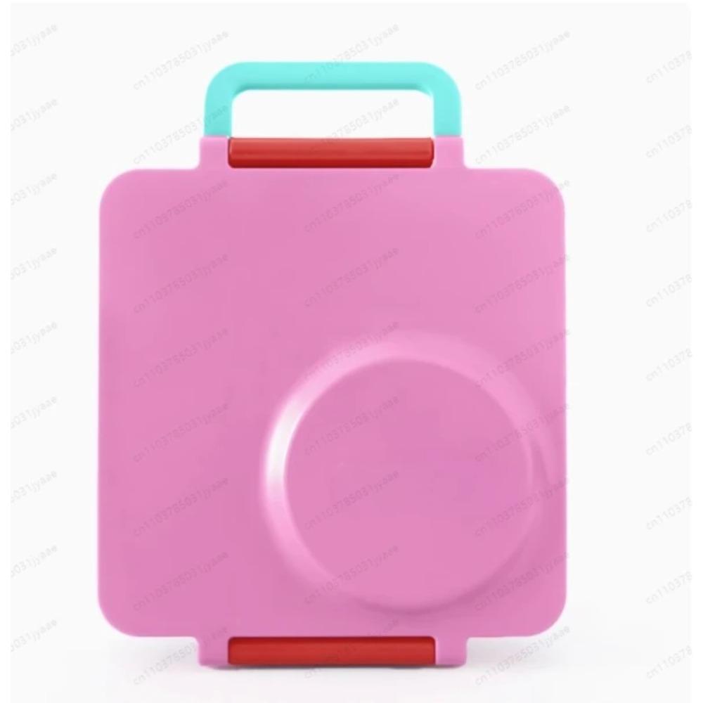 New  Stainless Steel Bowl Lunch Box Plastic Dinner Plate Compartment Bento Box Kids Office Lunch Breakfast Box